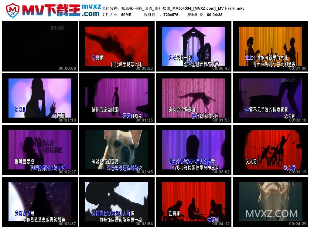 张惠妹-不睡_国语_流行歌曲_MA504004